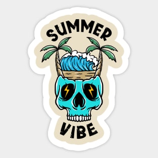 summer vibe Sticker